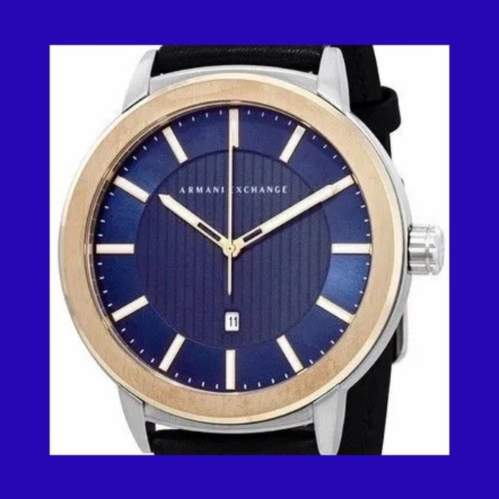 Armani Exchange Blue Dial Men’s Watch (AX1463) With Date